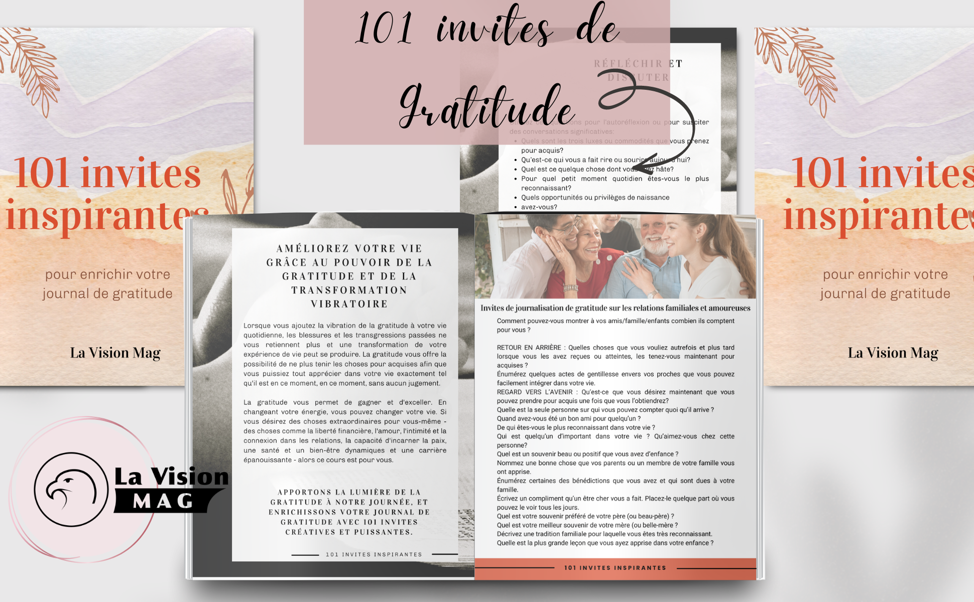 101 invites de gratitude pour commencer un journal (+PDF)